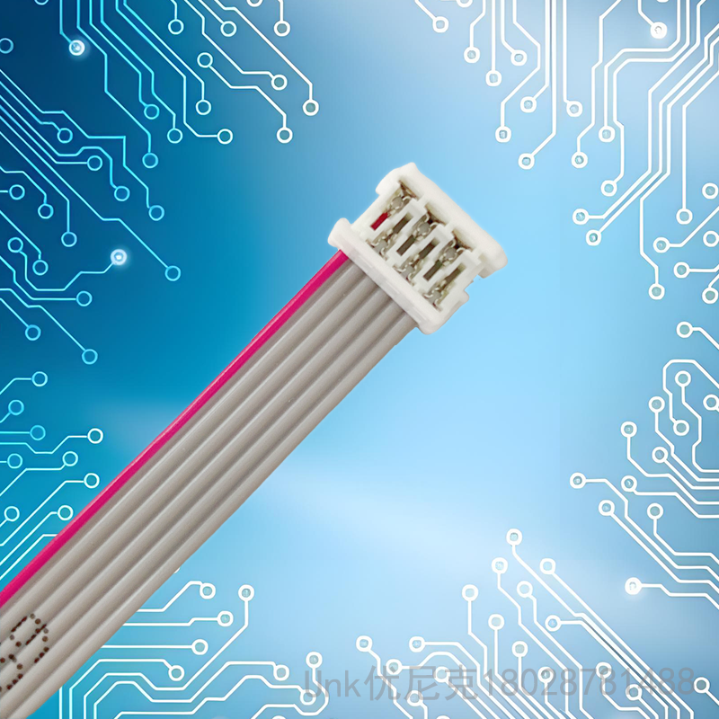 替代Molex白色90327 IDC排线6P