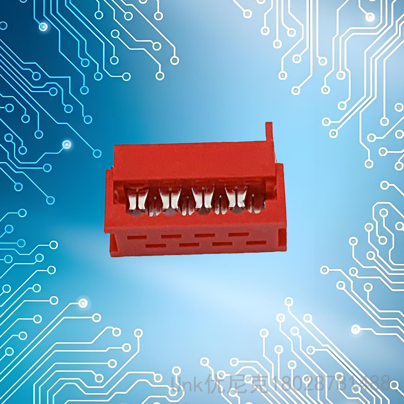 215083红色IDC连接器8P