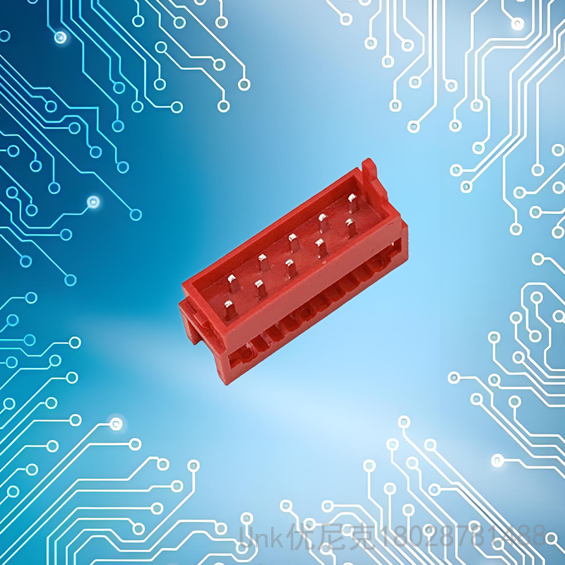 215083红色IDC连接器10P