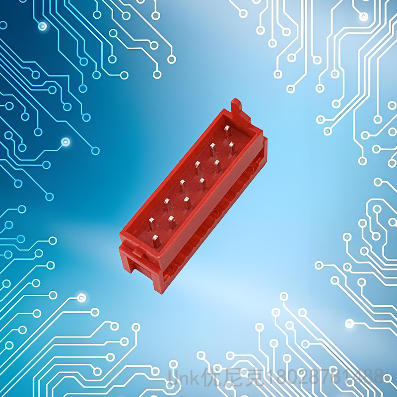 215083红色IDC连接器12P