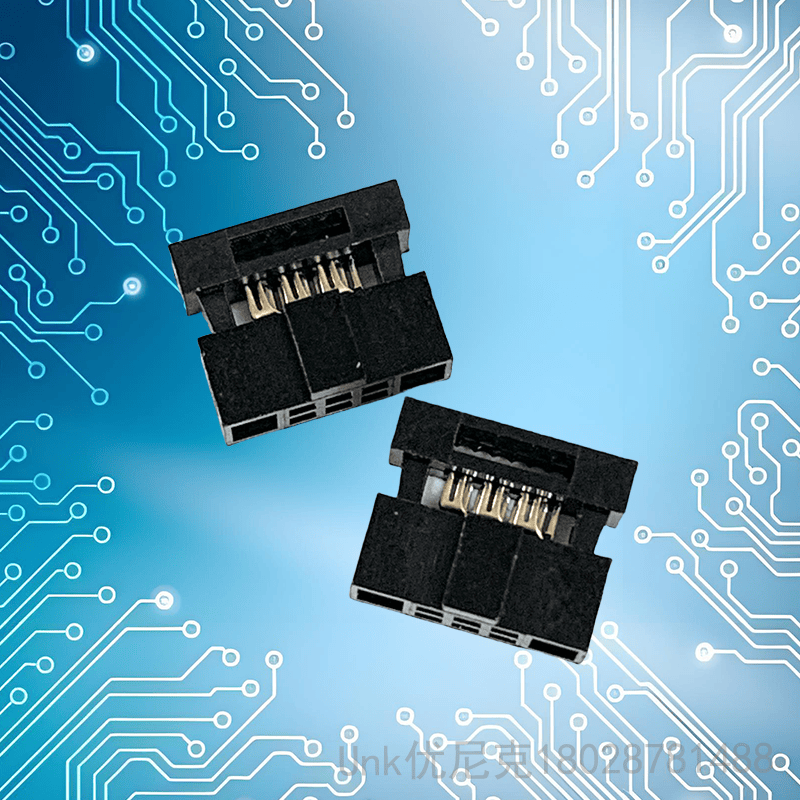 1.27IDC连接器6P