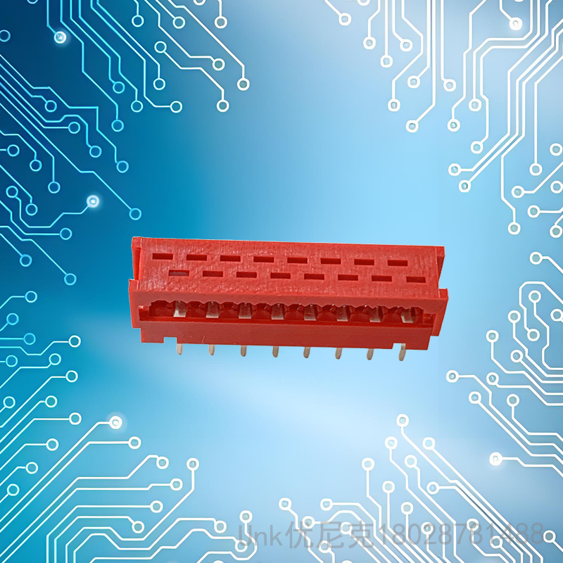 215570红色DIP连接器16P