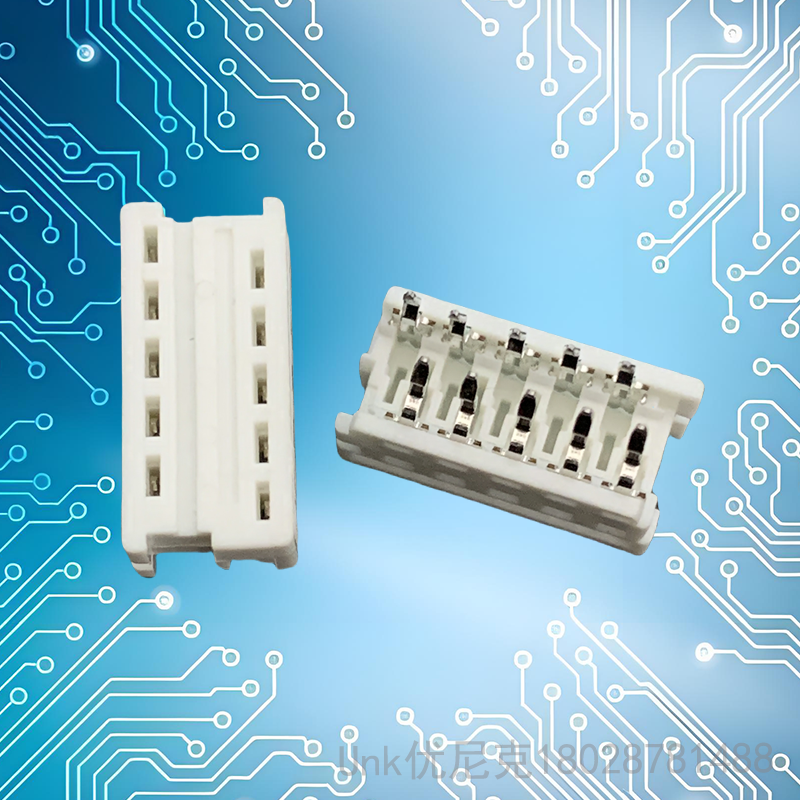 90584白色DIP连接器10P